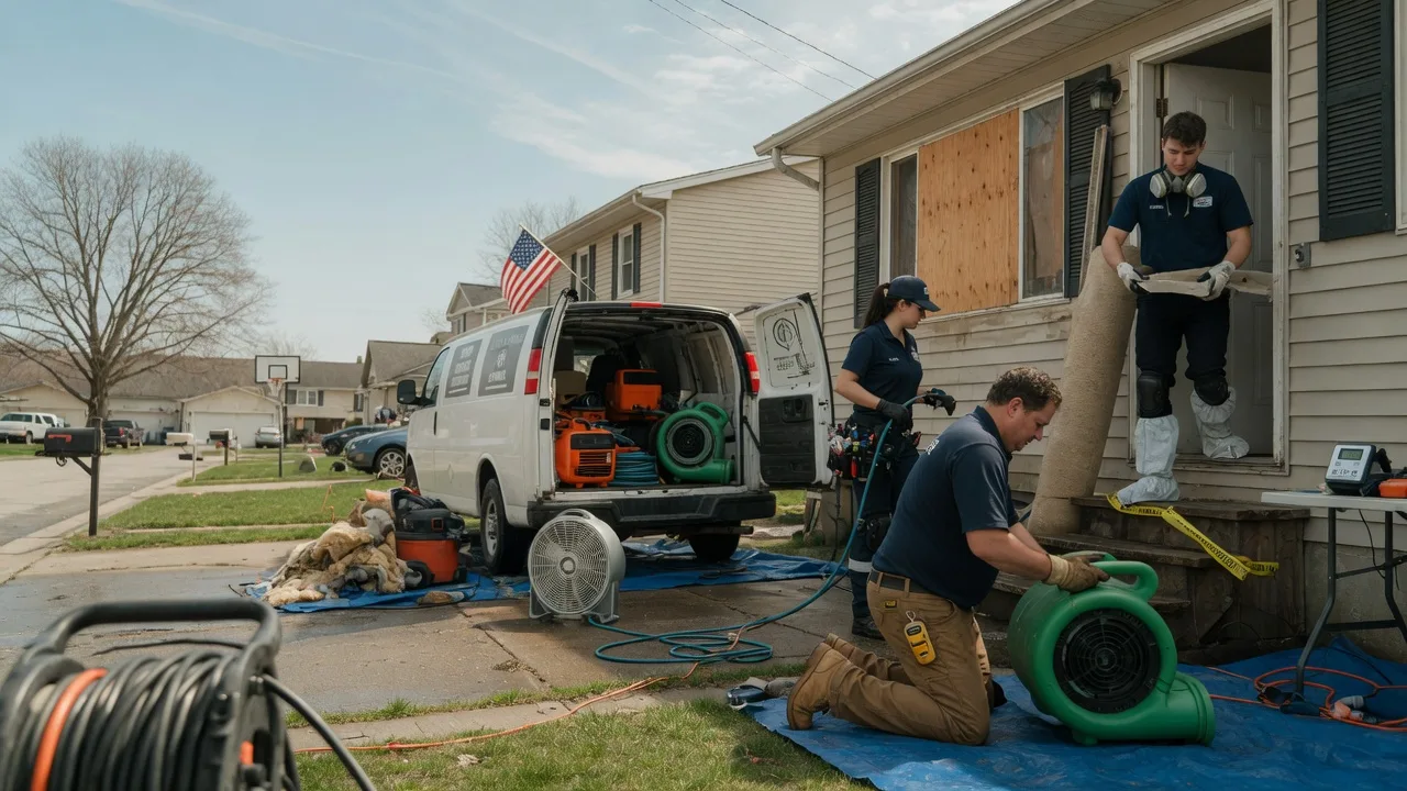 Water Damage Restoration in Rome, OH near me